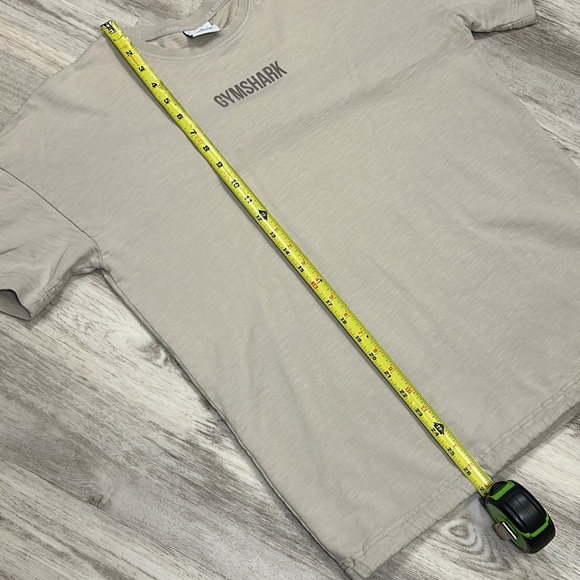 Gymshark Men’s Restore Cotton T-Shirt Desert Beige Drawstring Waist Short Sleeve - Picture 8 of 10